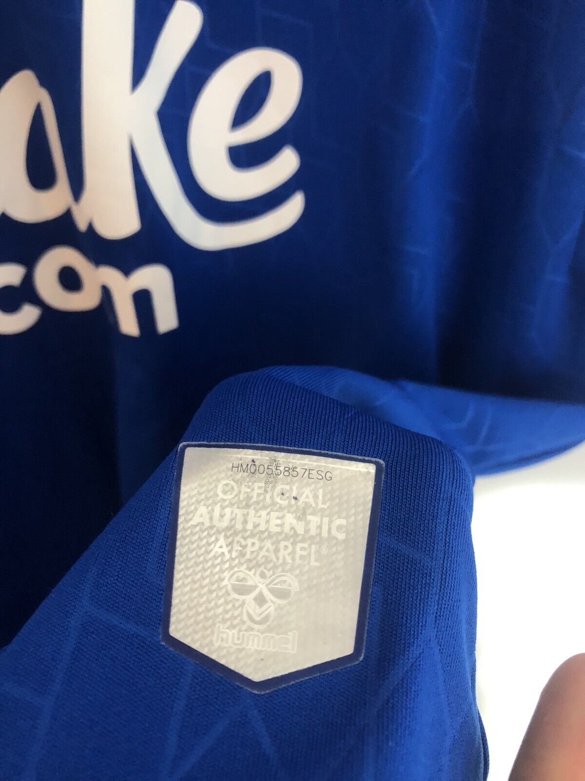 Coleman 23 Everton Large 2022 23 Home Shirt Excellent Condition