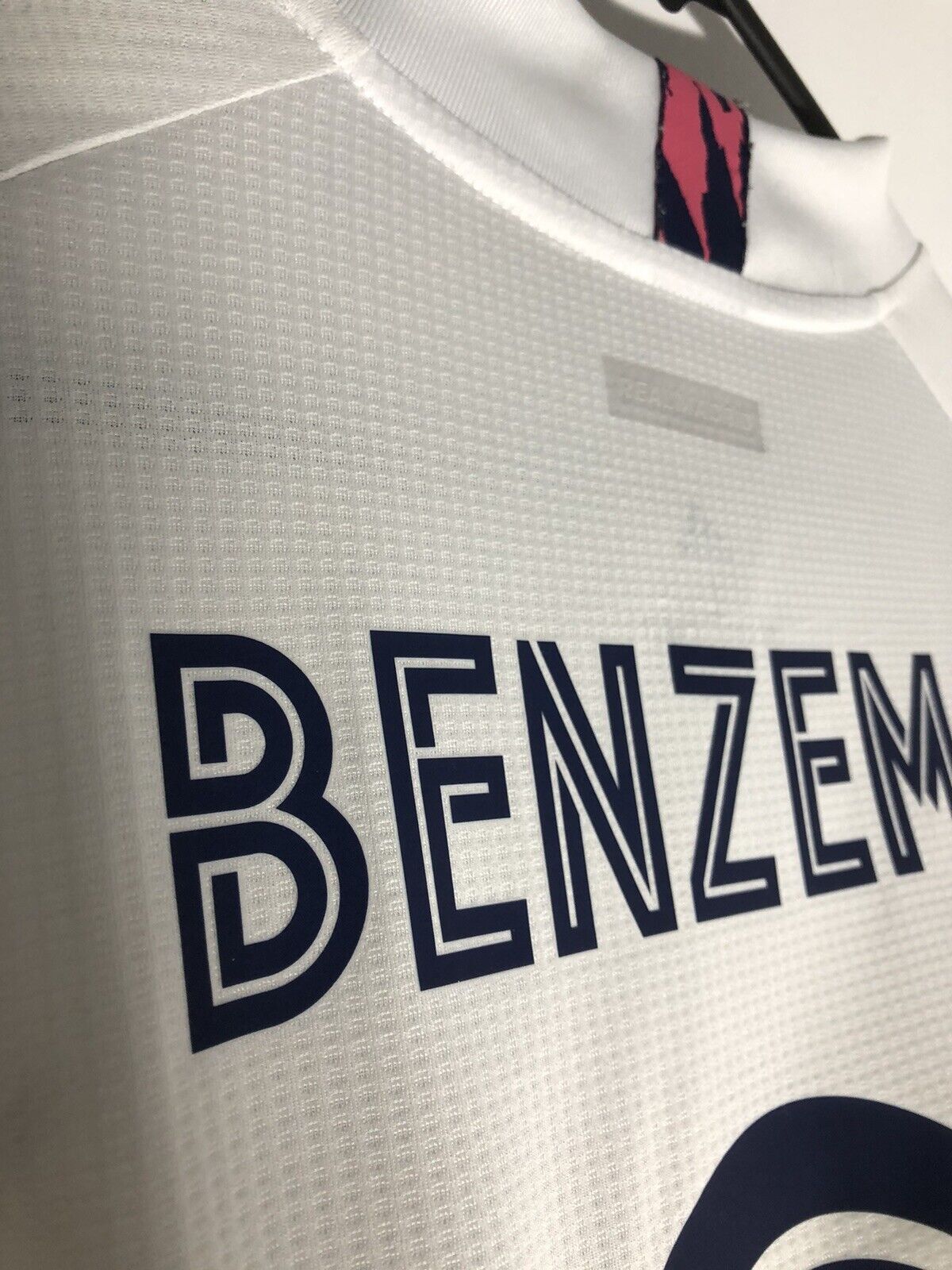 Benzema 9 Real Madrid 2020 21 Large Authentic Home Excellent Condition Fm4736