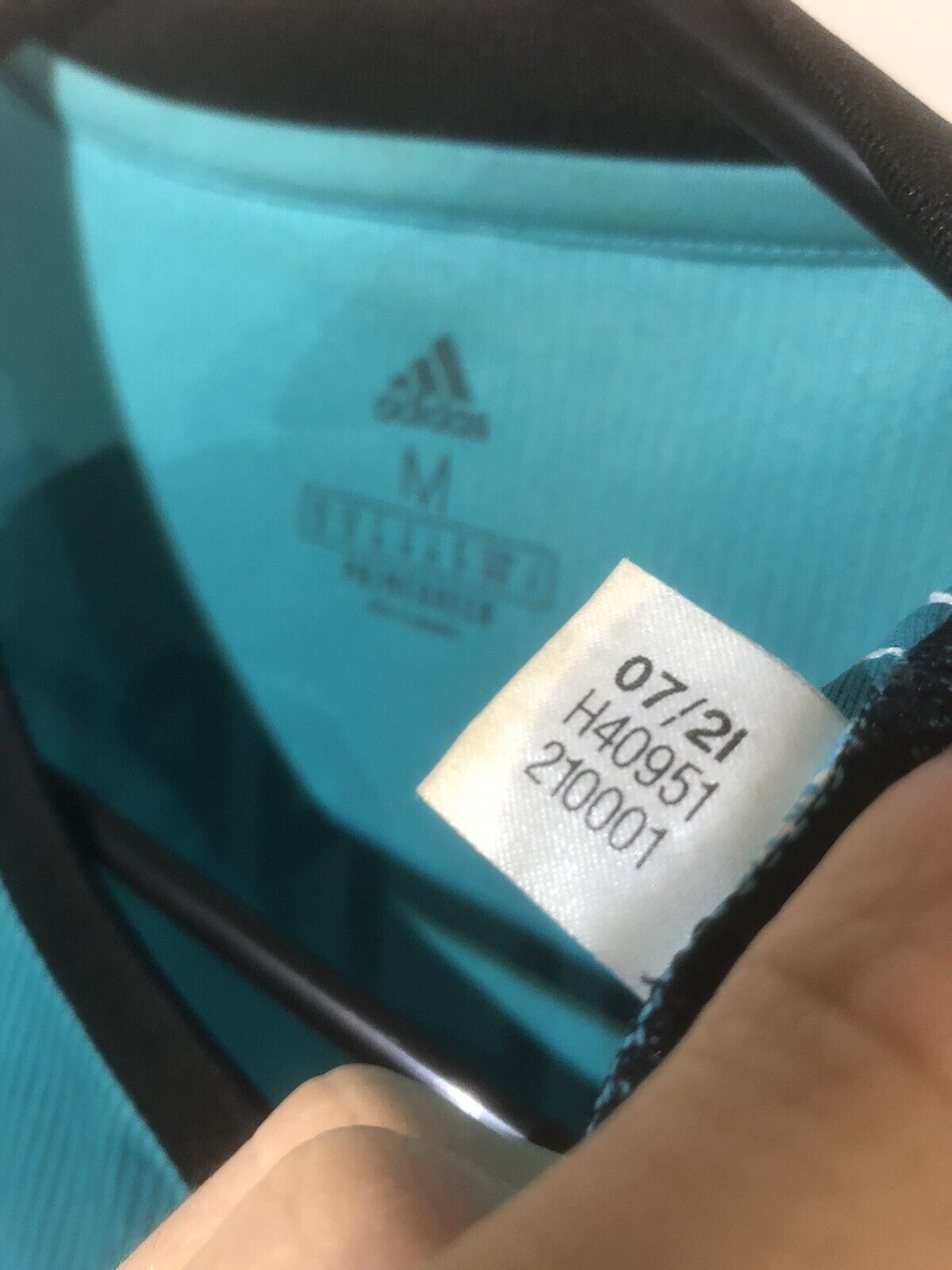 Hazard #7 Real Madrid 2021/22 Medium 3rd Shirt Excellent Condition