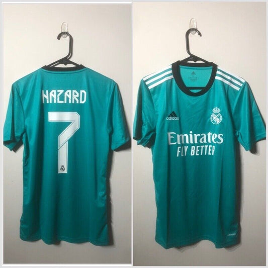 Hazard #7 Real Madrid 2021/22 Small 3rd Shirt BNWT