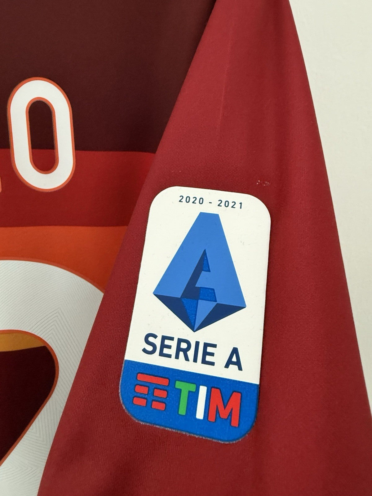 AS Roma Zaniolo #22 2020/21 Home Medium Shirt Nike BNWT CD4248-614