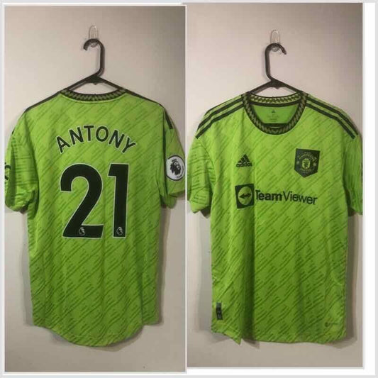 Antony #21 Manchester United Authentic 3rd 2021/22 Medium Shirt BNWT