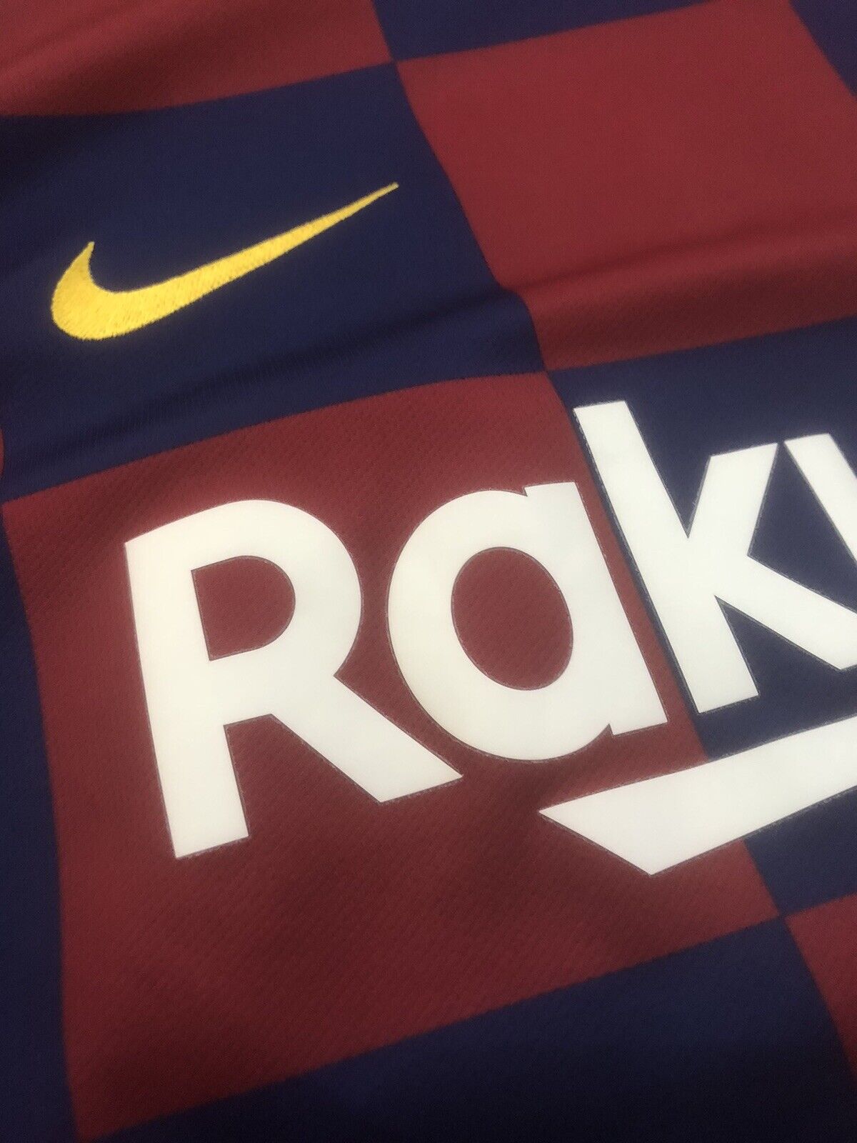 Suarez 9 Barcelona Xl 2019 20 Home Shirt Nike Excellent Condition Aj5532 456