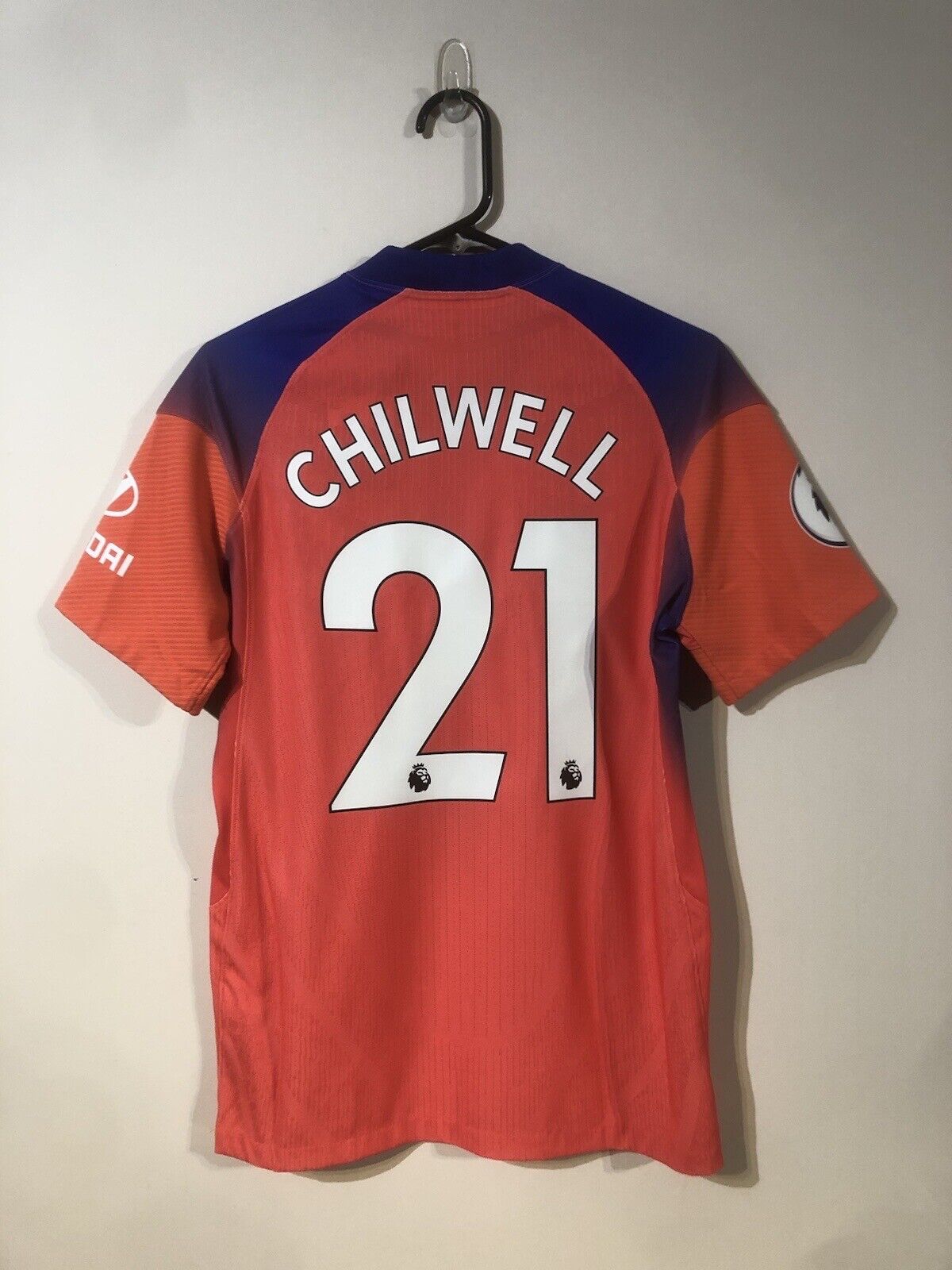 Chilwell #21 BNWT Chelsea Vaporknit 2020/21 Small 3rd Shirt Jersey Nike