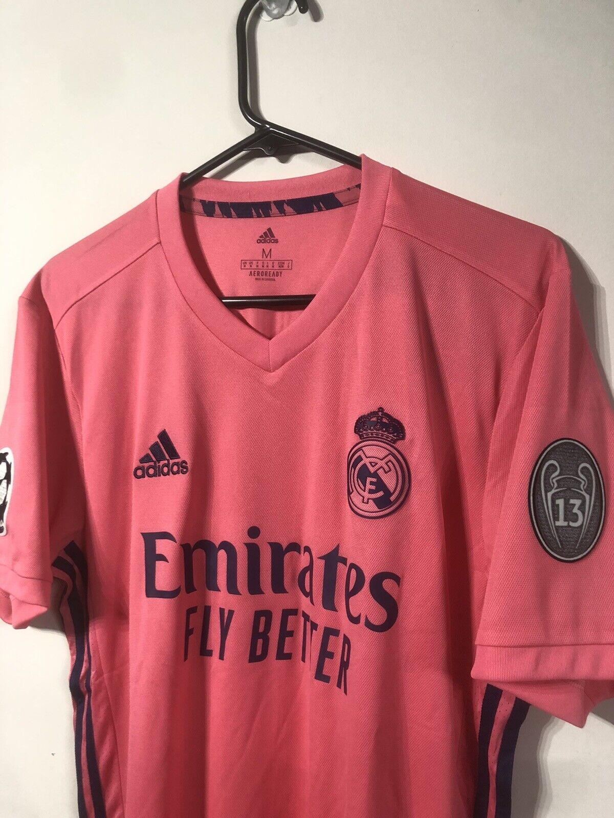 Vinicius Jr #20 Real Madrid 2020/21 Medium Away Shirt Jersey BNWT GI6463