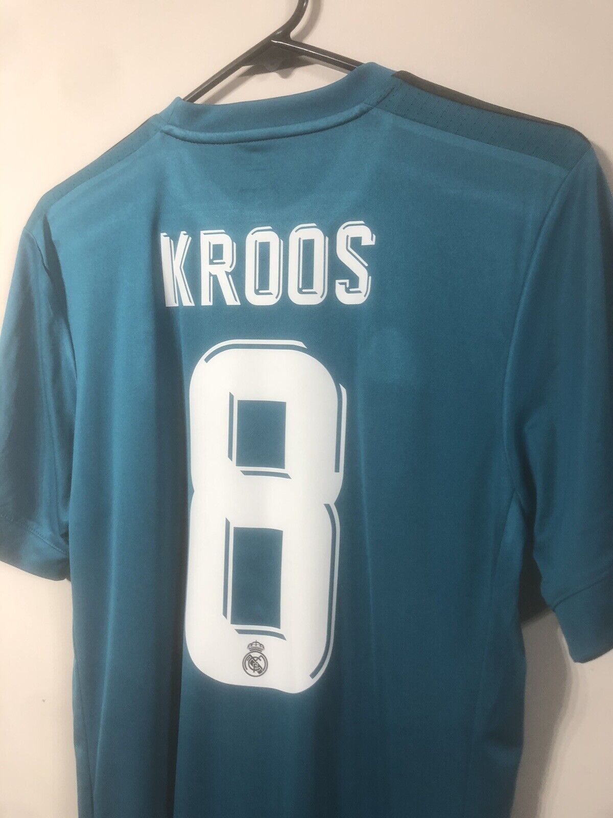 Kroos 8 Real Madrid 2017 18 Small 3rd Shirt Adidas Excellent Condition Br3539