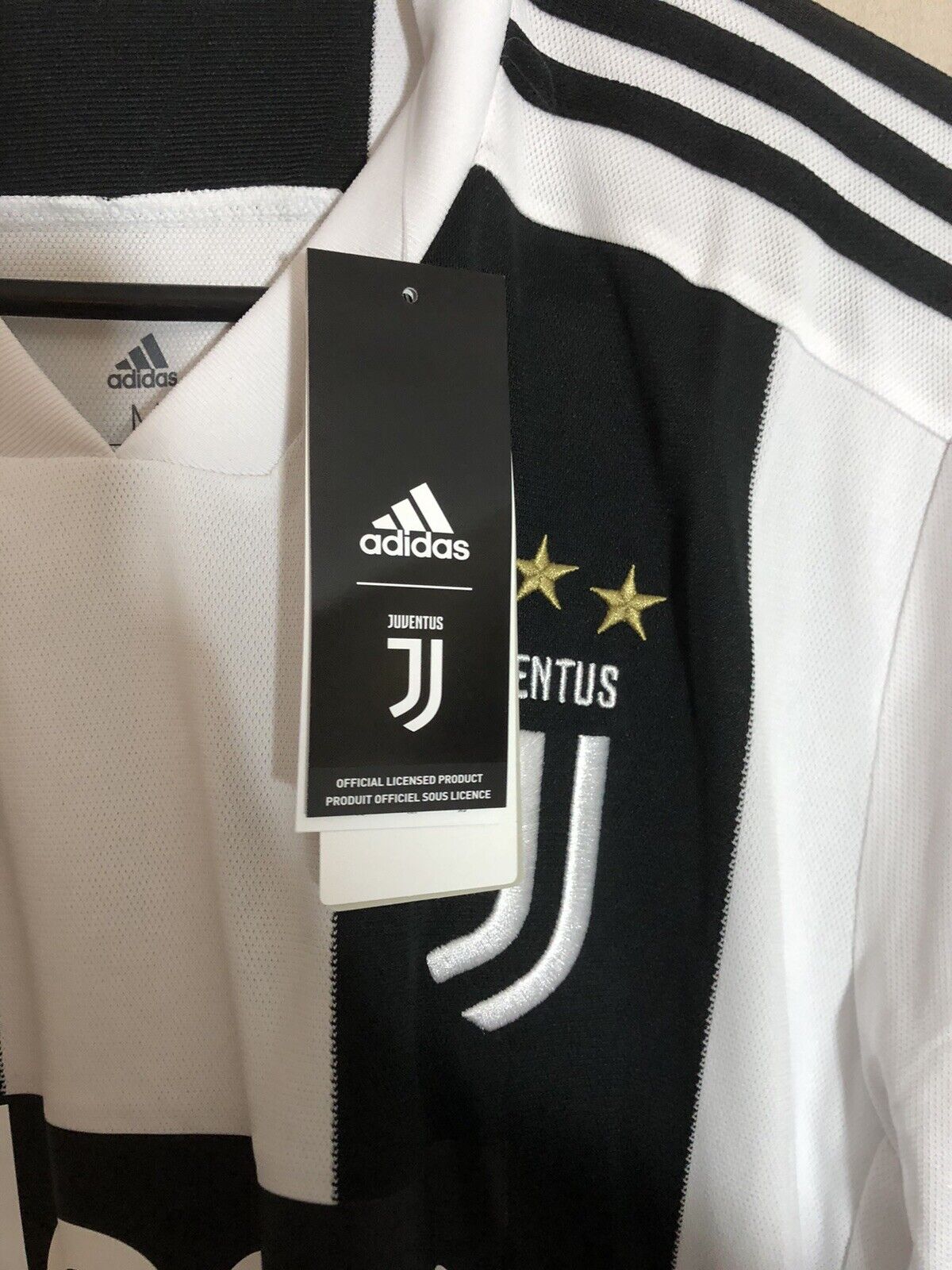 Joao Cancelo #20 Juventus 2018/19 Medium Home Football Shirt Jersey Adidas BNWT