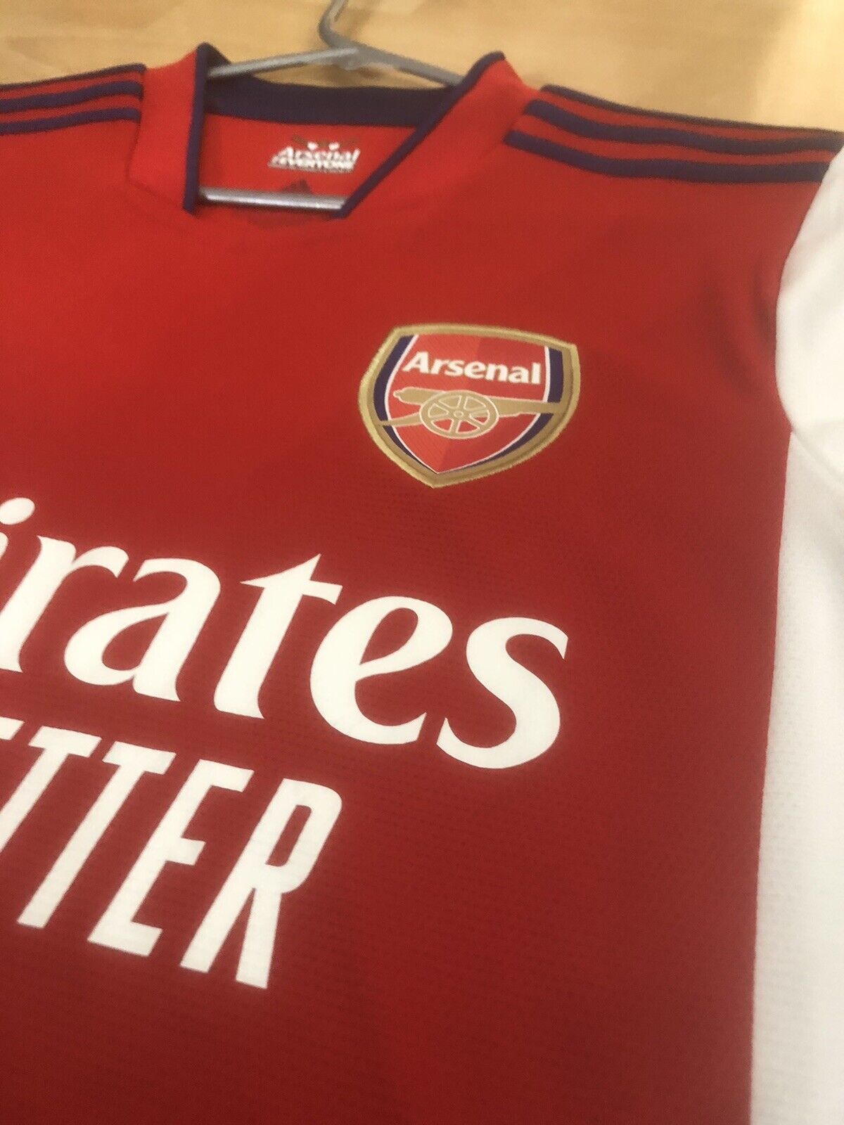 Martinelli #35 Arsenal Home 2021/22 Large Shirt Adidas Excellent Condition GM0217