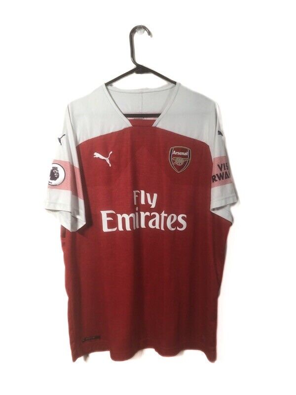 Ramsey #8 Arsenal 2018/19 XXL Home Shirt Puma Excellent Condition 753209-12