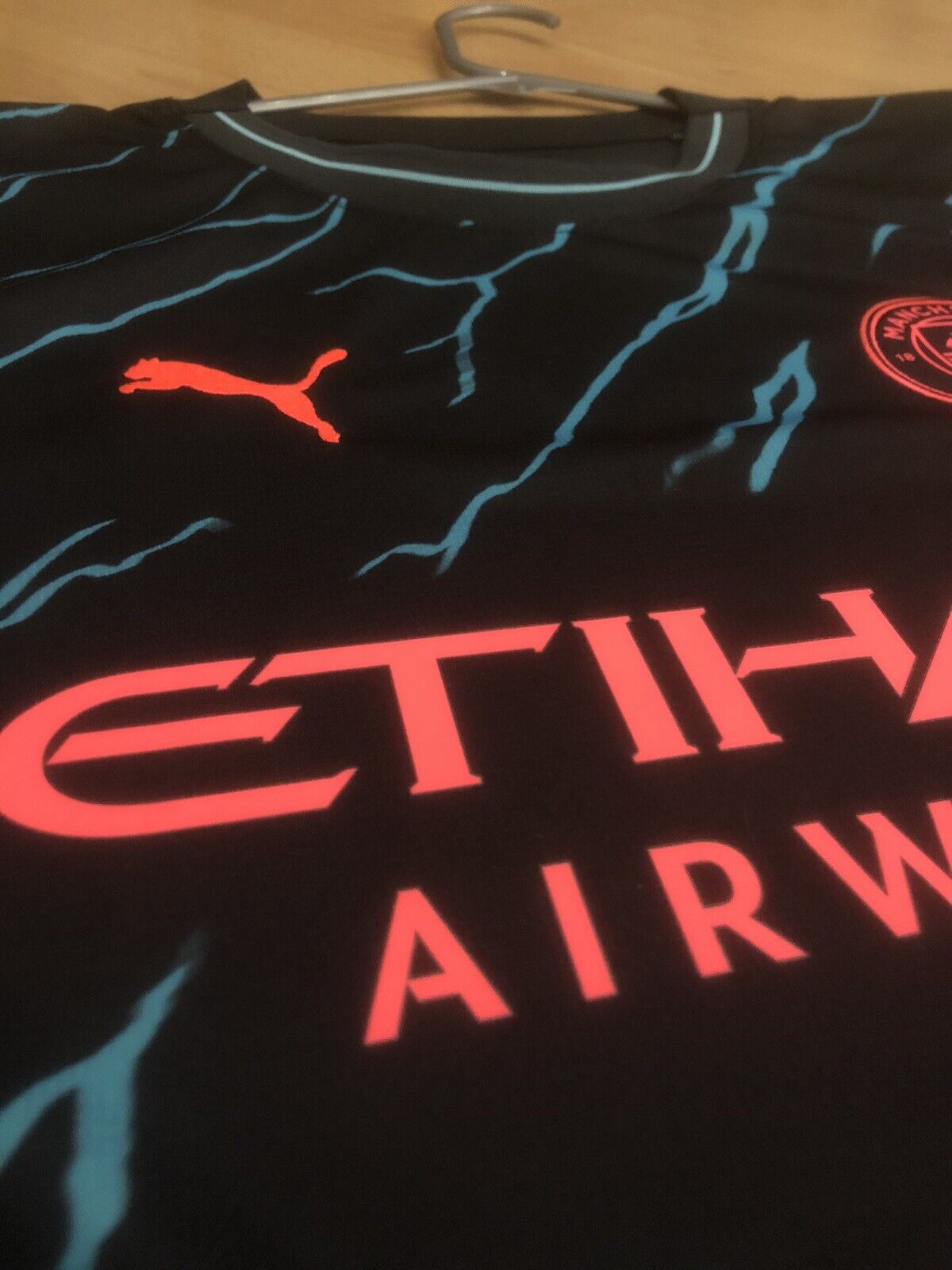 Haaland 9 Manchester City 2023 24 Xl 3rd Shirt Excellent Condition 770461 03