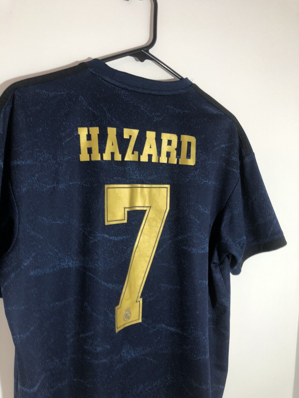 Hazard 7 Real Madrid 2019 20 Large Away Shirt Adidas Very Good Condition Fj3151