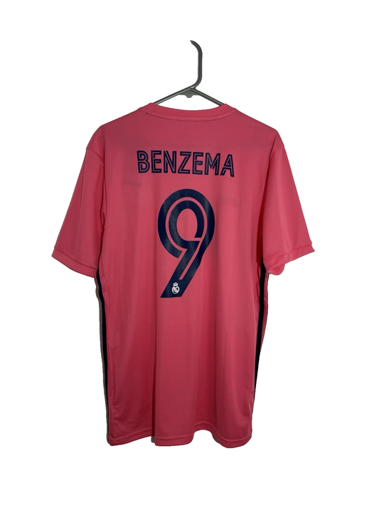 Real Madrid Benzema #9 2020/21 Large Away Shirt BNWT GI6463
