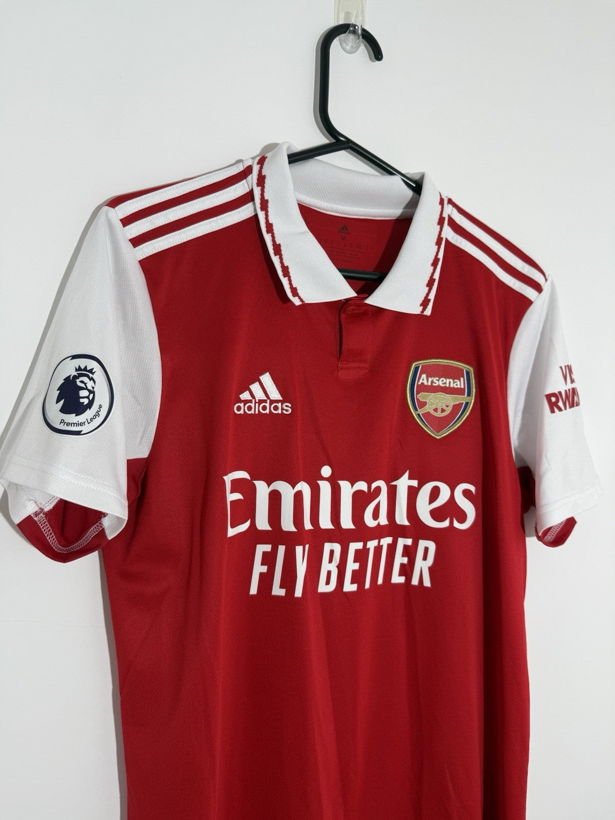 Arsenal Saliba #12 2022/23 Medium Home Shirt Excellent Condition H35903