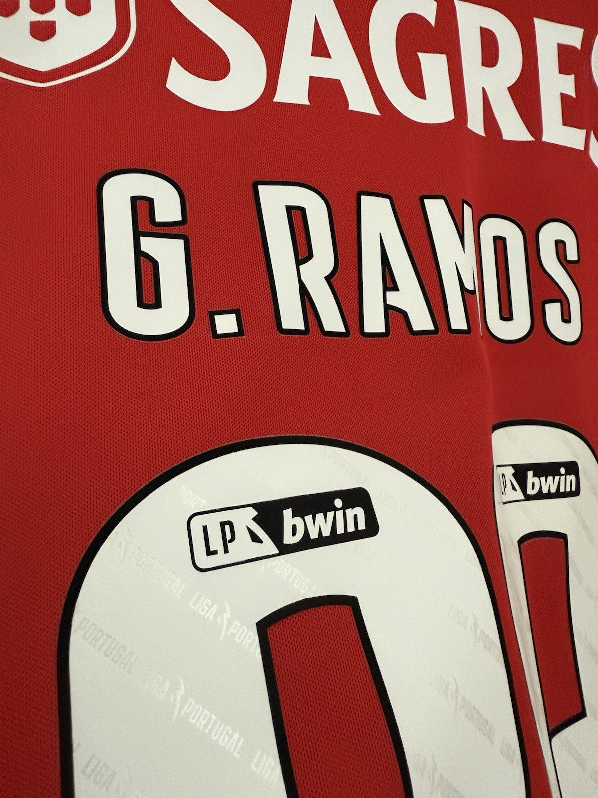 Benfica G. Ramos #88 2021/22 Small Home Shirt Adidas Excellent Condition GT9666