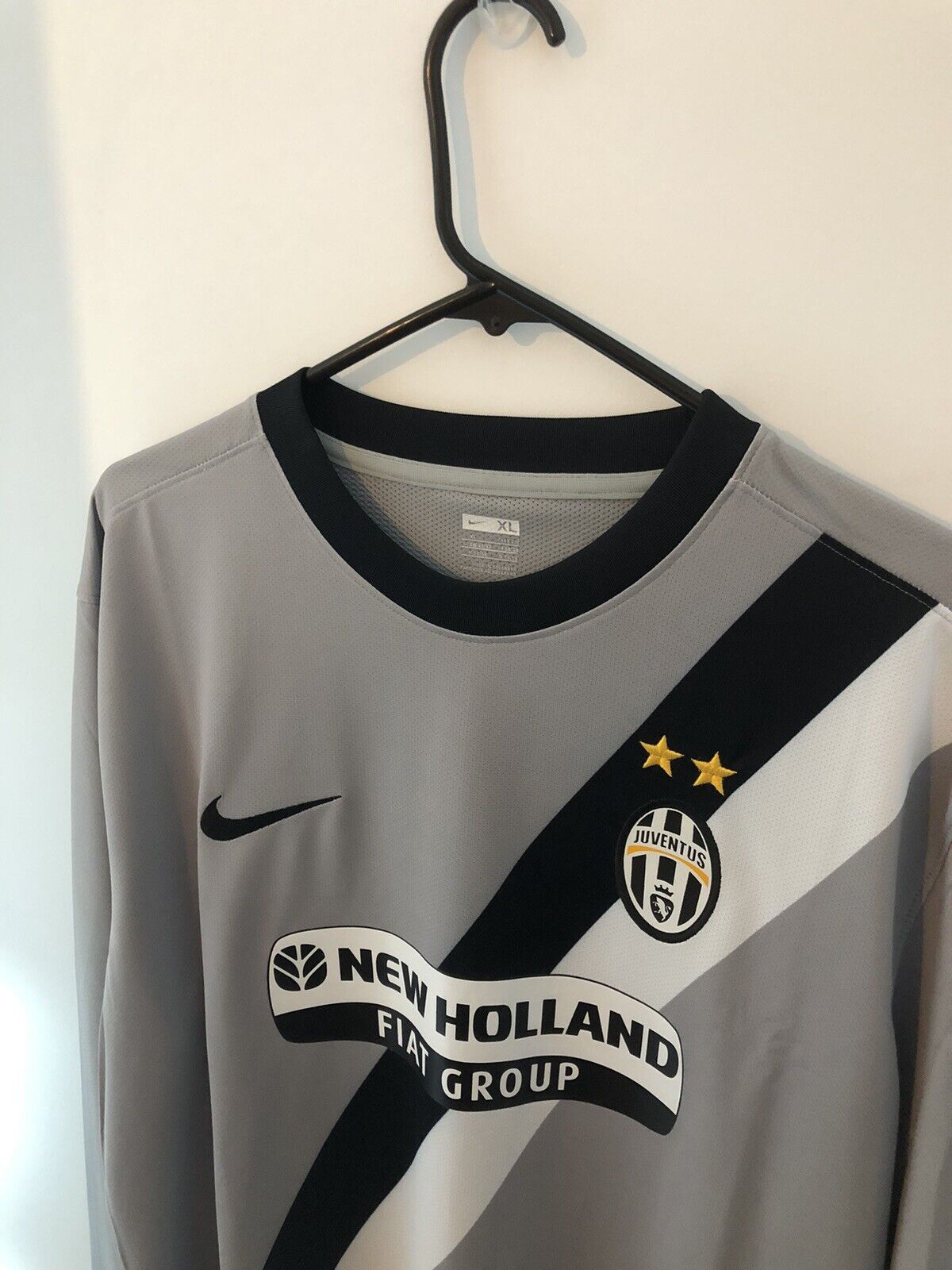 Del Piero 10 Juventus 2009 10 Xl Away Printed Wash Tag Excellent Condition