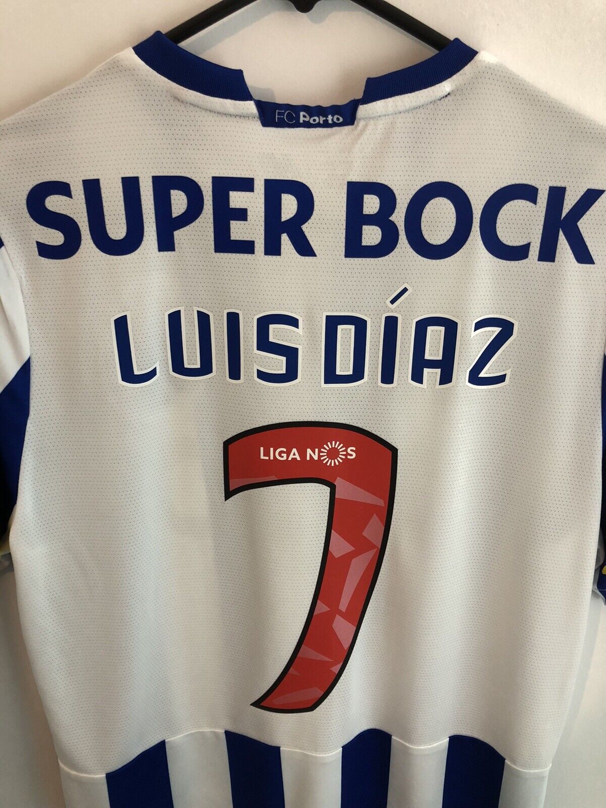 Luis Diaz #7 Porto 2020/21 Small Home New Balance Excellent Condition MT030073