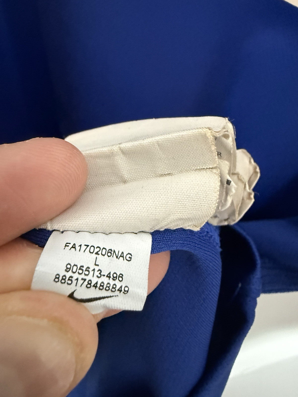 Chelsea Hazard #10 2017/18 Large Home Shirt Nike Excellent Condition 905513-496