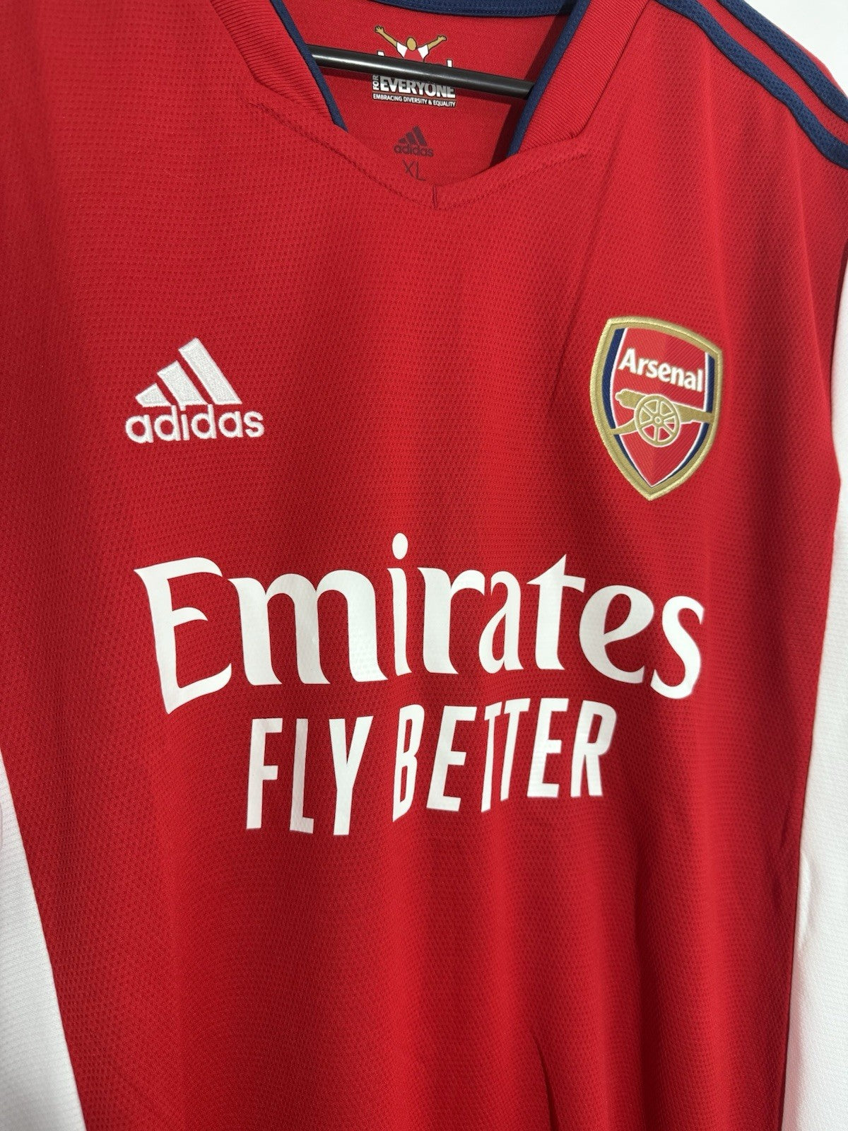 Arsenal Odegaard #8 2021/22 XL Home Shirt Adidas Excellent Condition GM0217