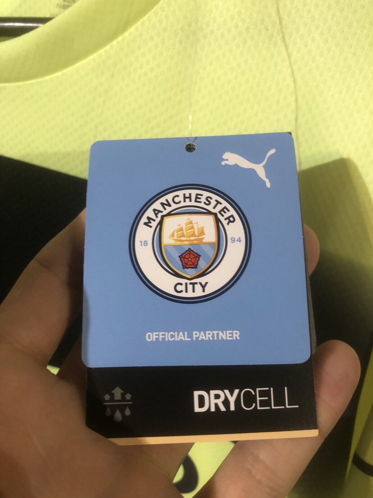 Haaland #9 Manchester City 2022/23 Treble Large 3rd Football Shirt Puma BNWT