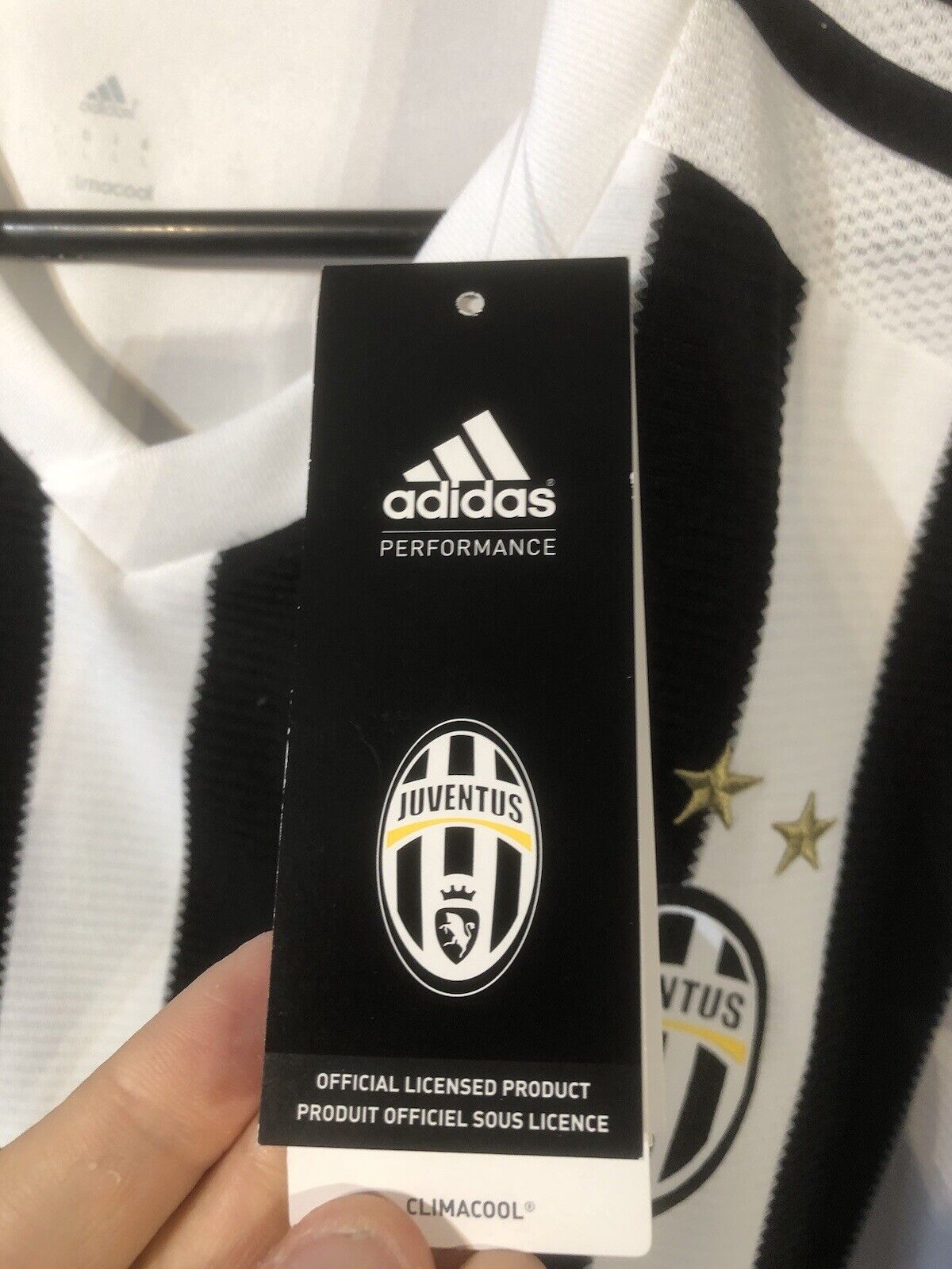 Morata #9 Juventus 2015/16 Large Home Football Shirt Jersey Adidas BNWT