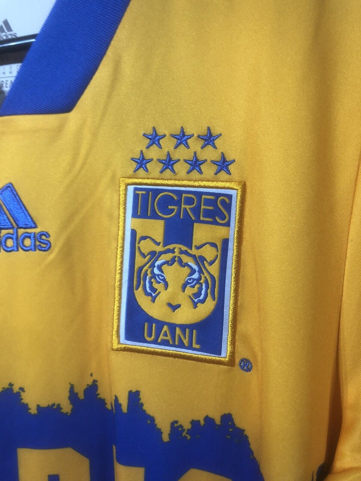 Tigres UANL Home Medium 2020/21 Football Shirt Adidas BNWT