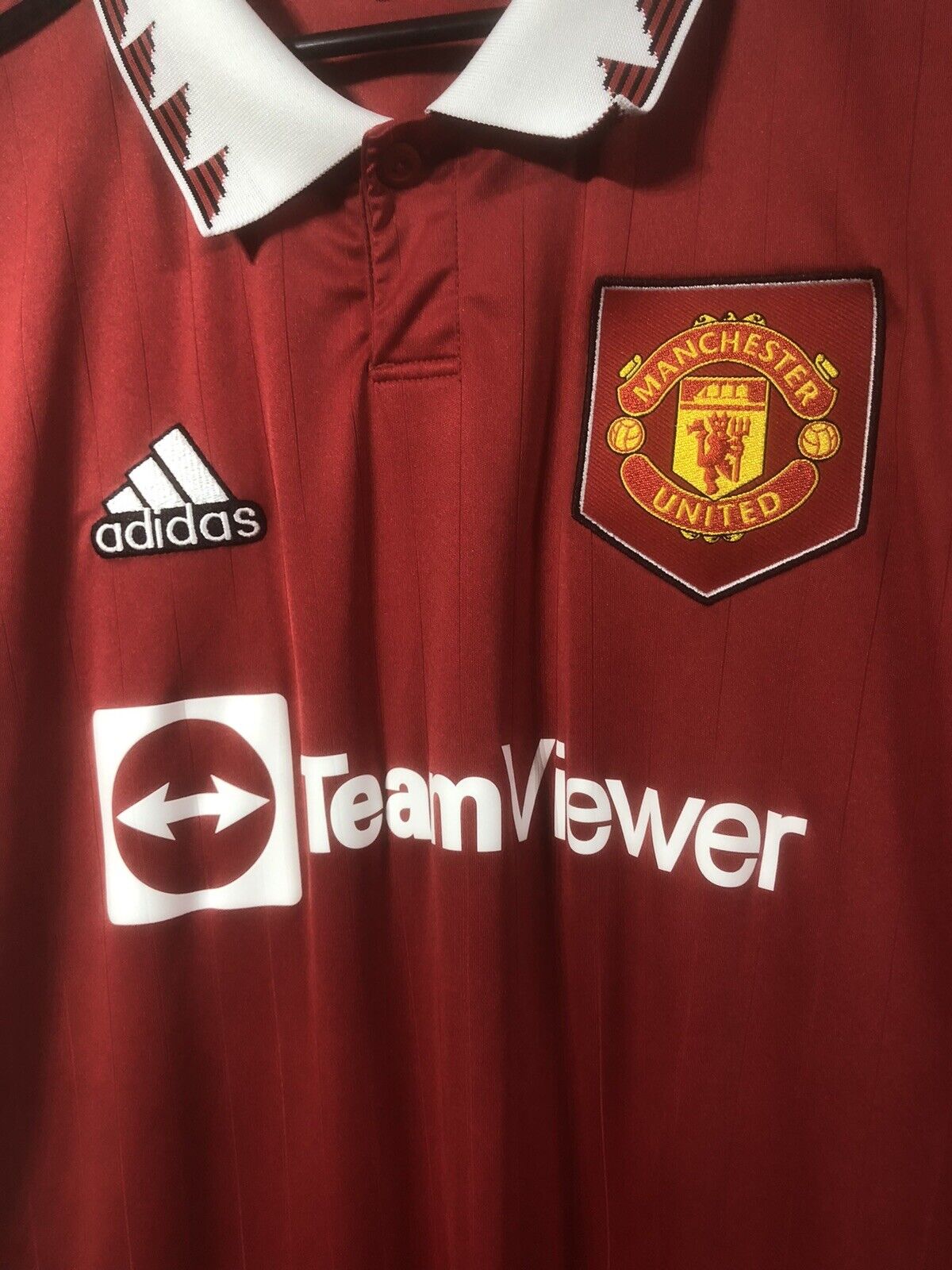 Garnacho #49 Manchester United Large 2022/23 Home Excellent Condition H13881