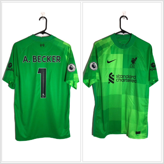 A Becker 1 Liverpool 2021 22 Medium Home Gk Brand New With Tag Db2559 330