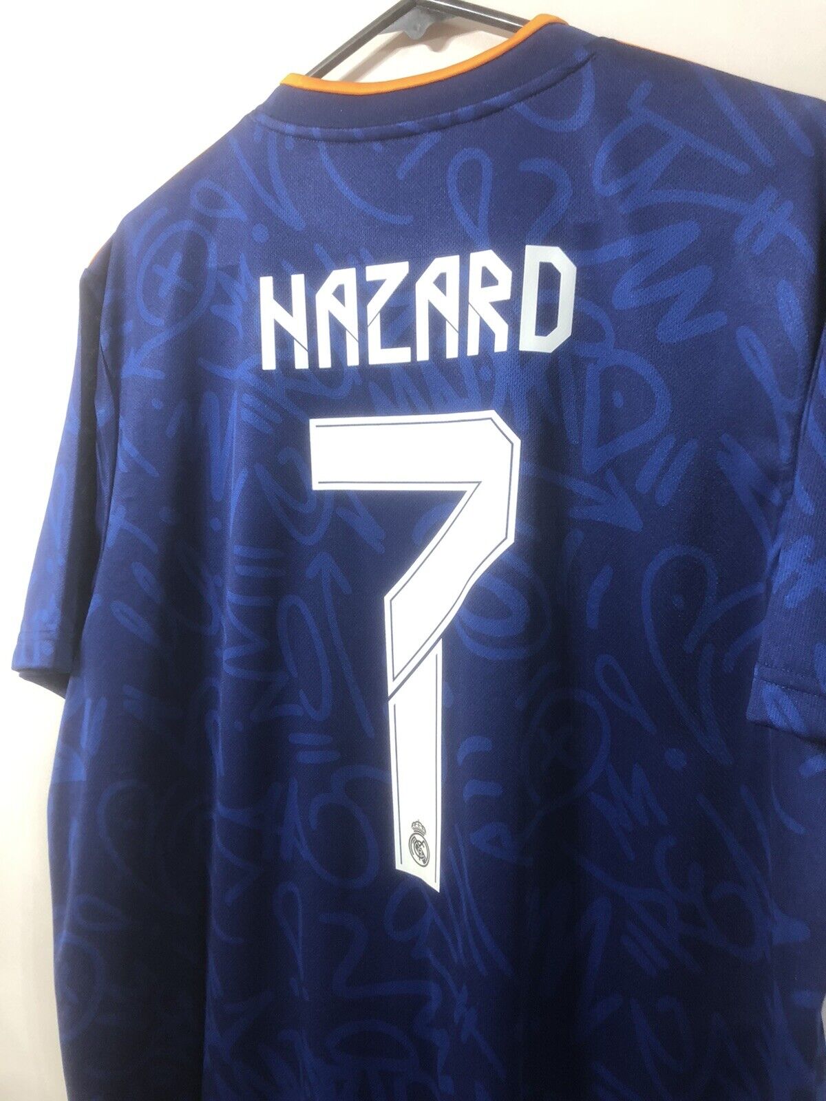 Hazard #7 Real Madrid 2021/22 XL Away Shirt Excellent Condition