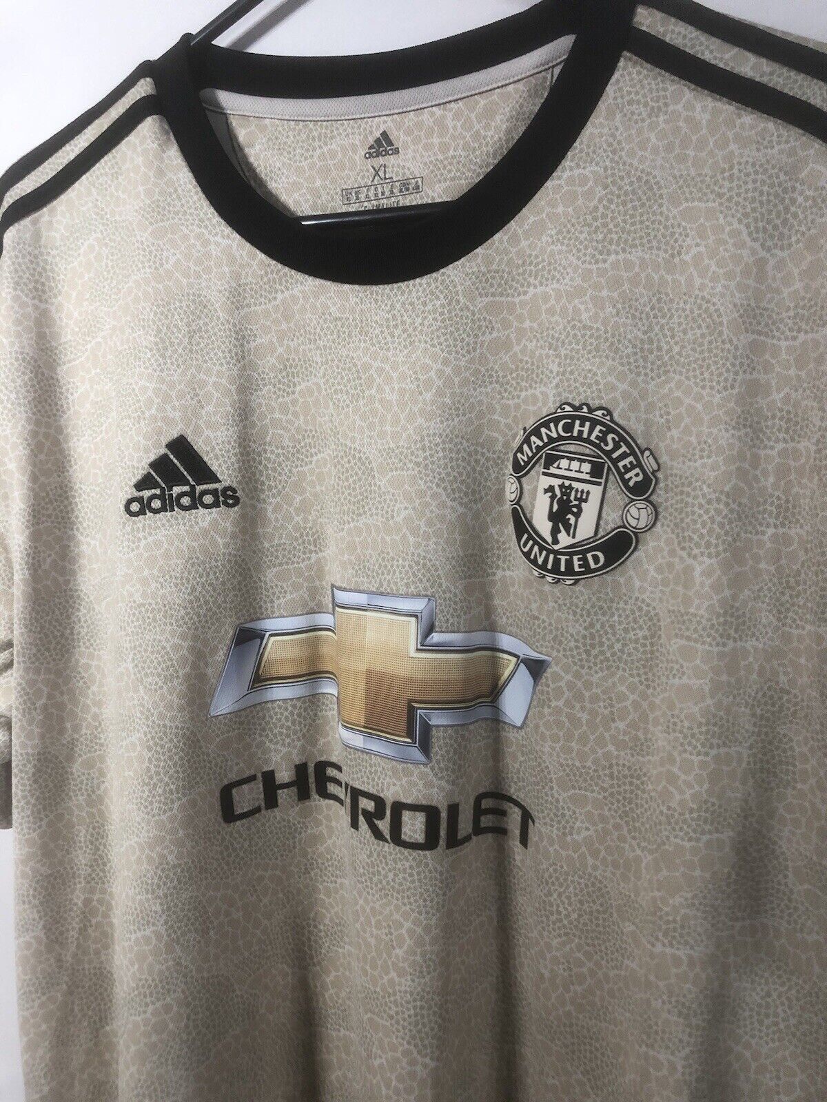 B Fernandes 18 Manchester United 2019 20 Away Xl Very Good Condition Ed7388