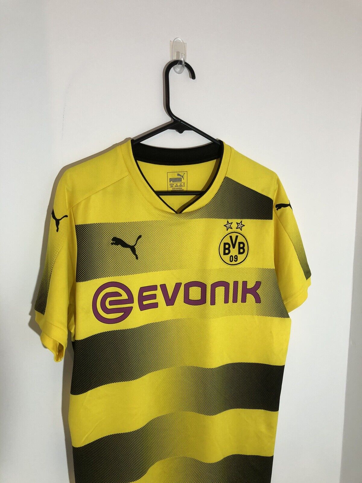 Weigl 33 Borussia Dortmund 2017 18 Medium Home Shirt Excellent Condition 751670