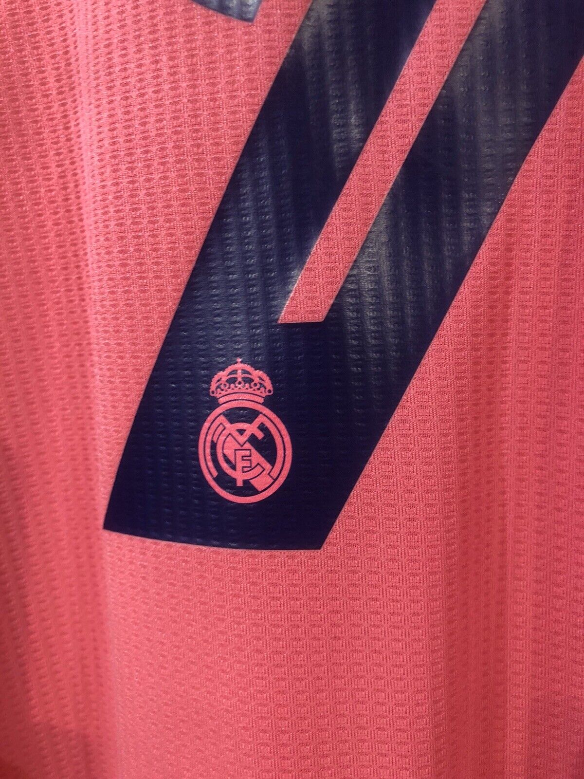 Benzema #9 Real Madrid 2020/21 Medium Authentic Long Sleeve Away Shirt BNWT