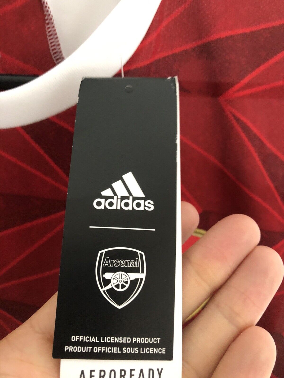 Saka #7 Arsenal 2020/21 Medium Home Shirt BNWT EH7814