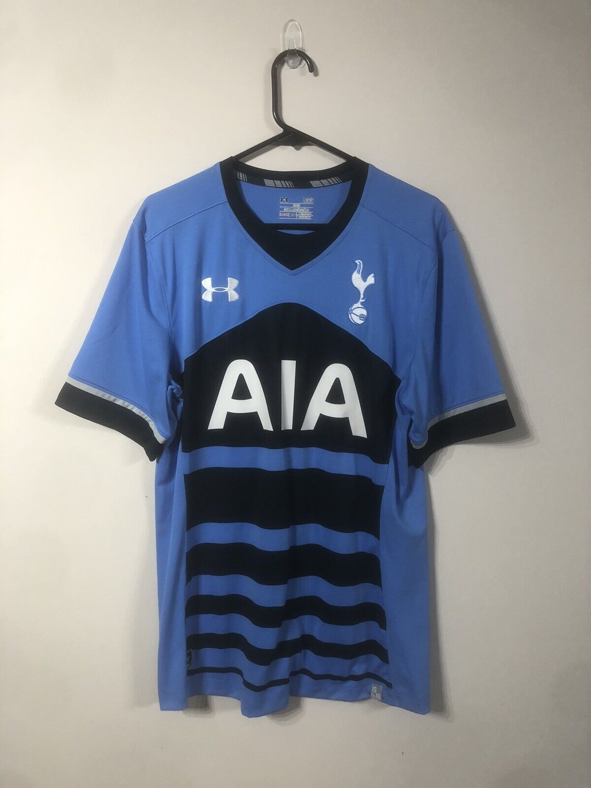 Son 7 Tottenham Hotspur 2015 16 Large Away Under Armour Excellent Condition
