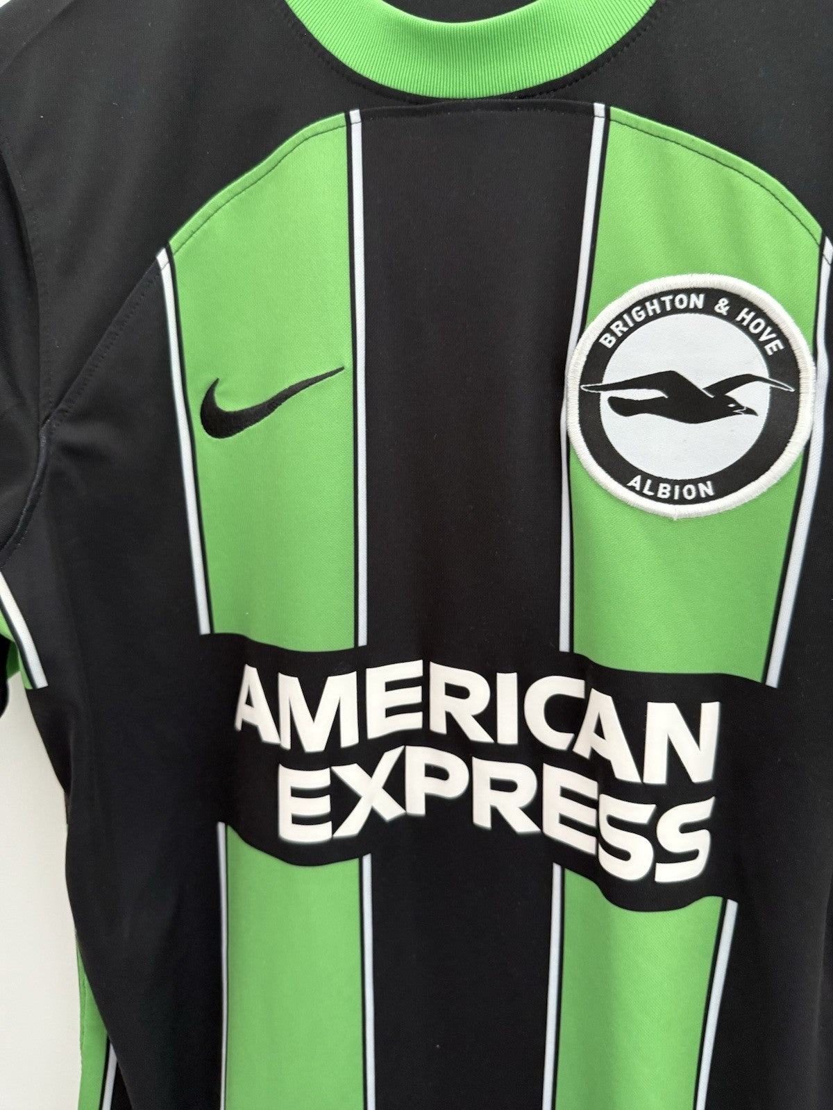 Brighton Dunk #5 Medium 2023/24 Away Shirt Very Good Condition DR2696-013