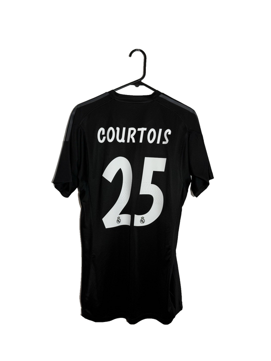 Real Madrid Courtois #25 2018/19 Medium Home GK Shirt Excellent Condition CG0564