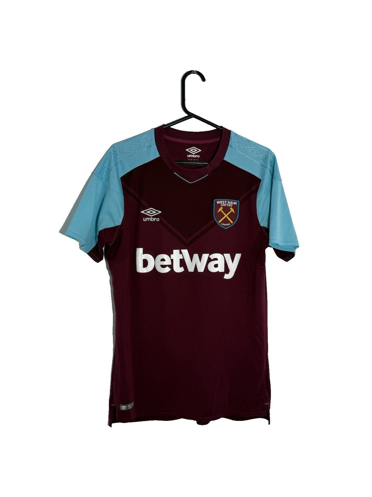 West Ham United Noble #16 2017/18 Medium Home Shirt Umbro Excellent Condition