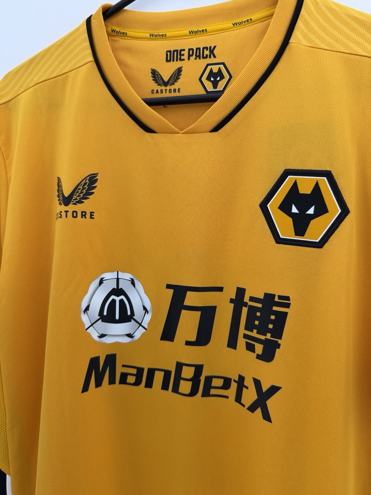 Wolverhampton Wanderers Raul #9 2021/22 Large Home Shirt Castore BNWT
