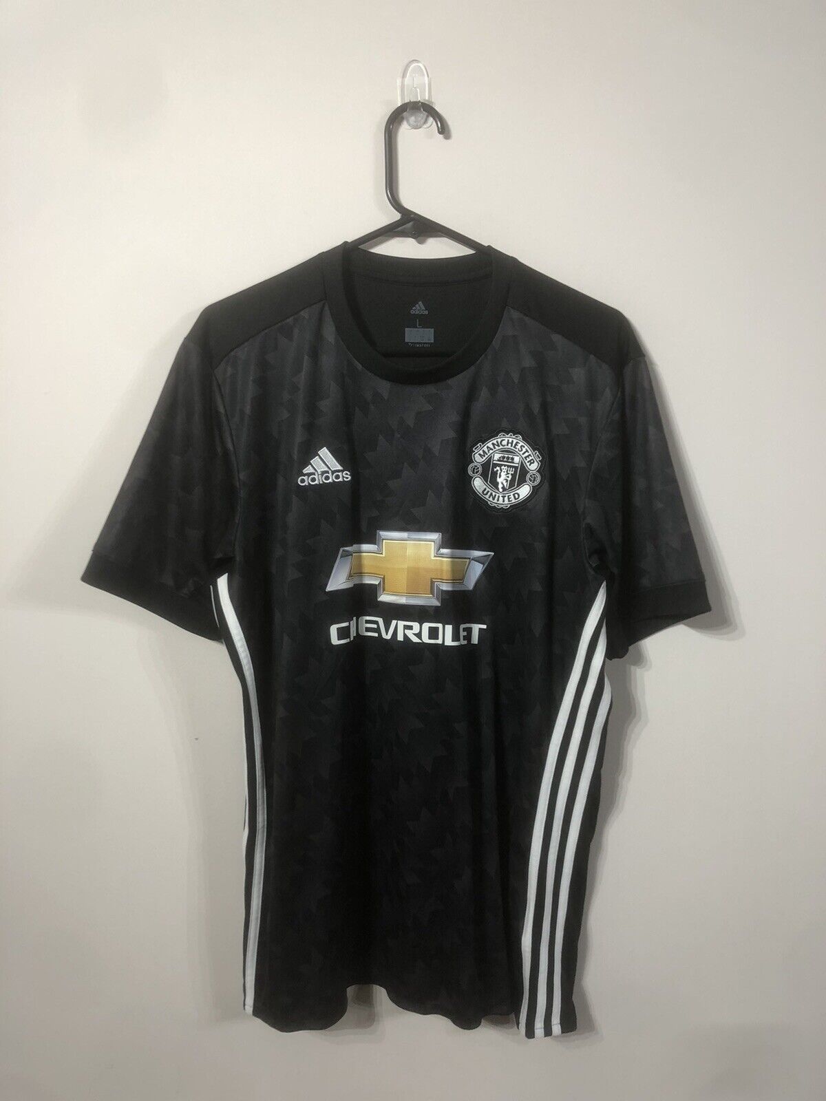 Carrick #16 Manchester United 2017/18 Away Large Shirt Excellent Condition