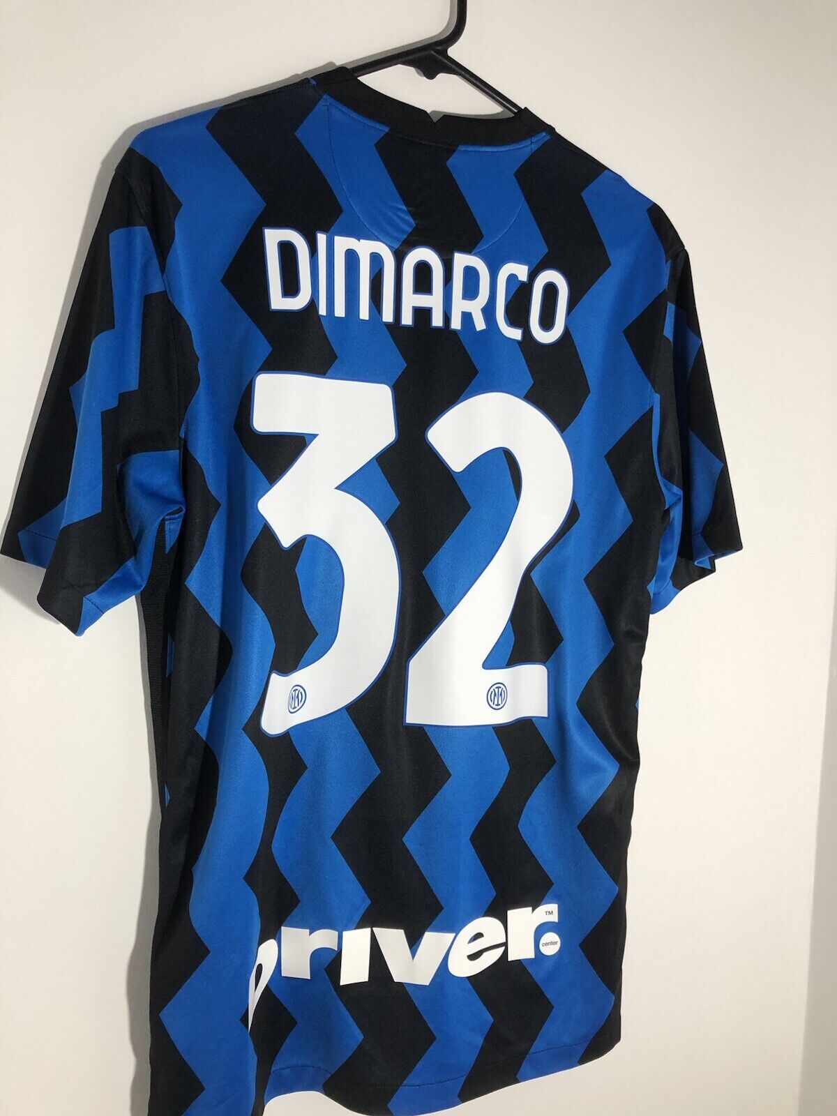 Dimarco #32 Inter Milan 2020/21 Home Medium Nike Excellent Condition CD4240-414