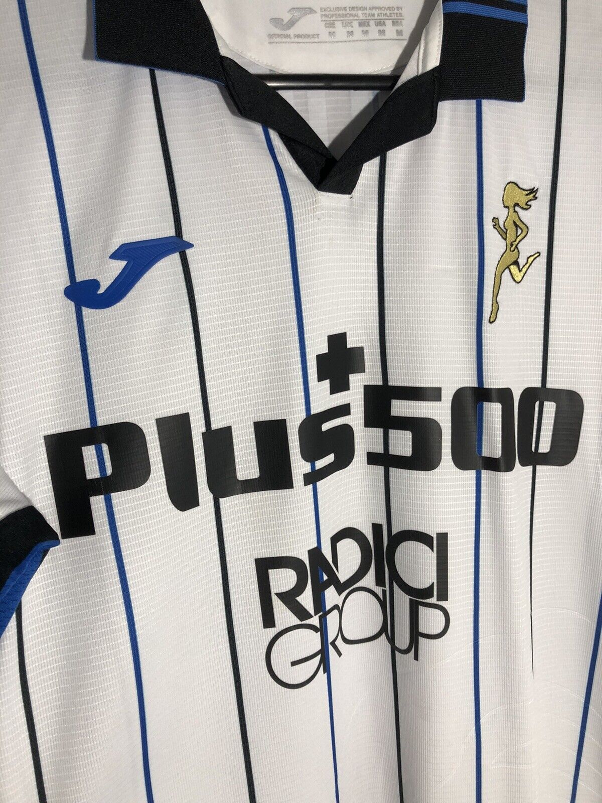 L. Muriel #9 Atalanta 2021/22 Medium Away Shirt Joma Excellent Condition