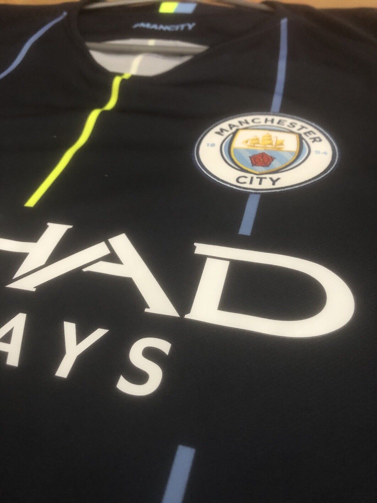 Kompany 4 Manchester City 2018 19 Xl Away Excellent Condition 919002 476