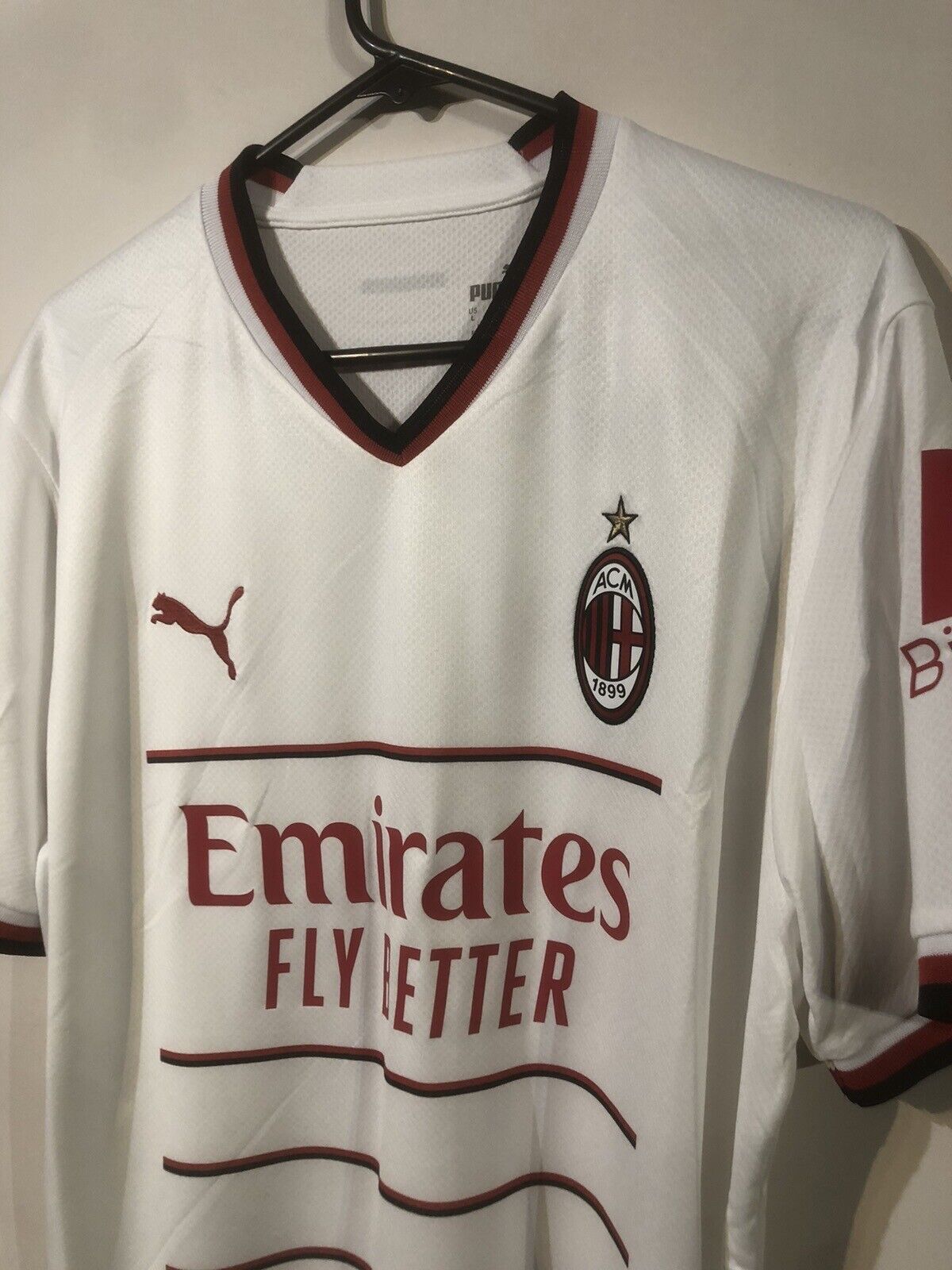 Theo #19 AC Milan Large 2022/23 Away Football Shirt Jersey Puma BNWT