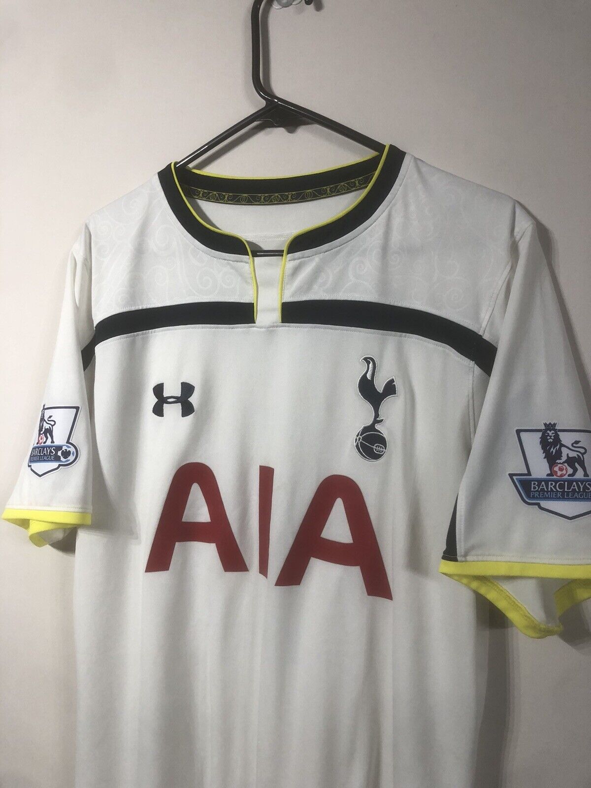 Son 7 Tottenham Hotspur 2014 15 Large Home Under Armour Very Good Condition