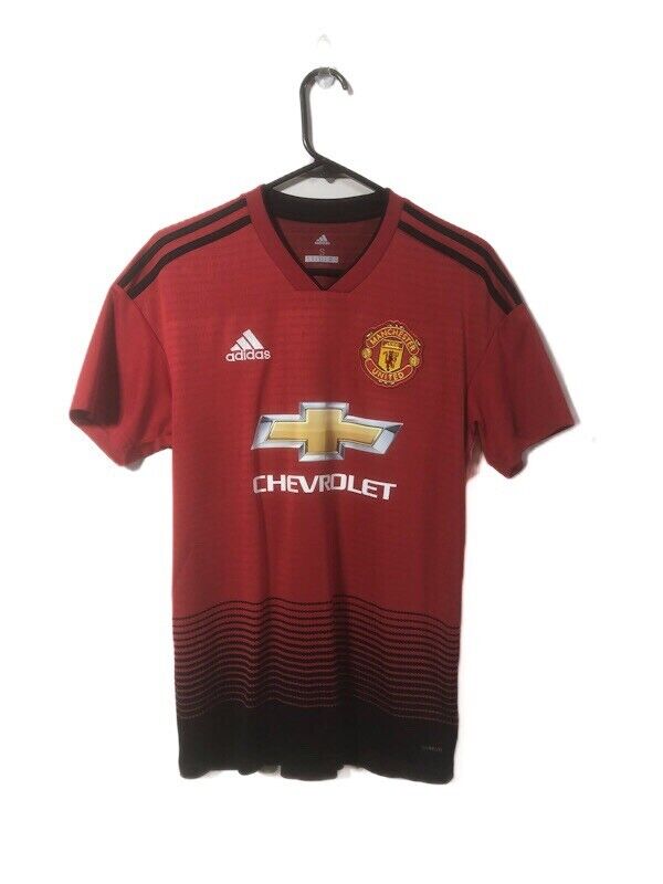 Valencia 25 Manchester United Small 2018 19 Home Excellent Condition Cg0040