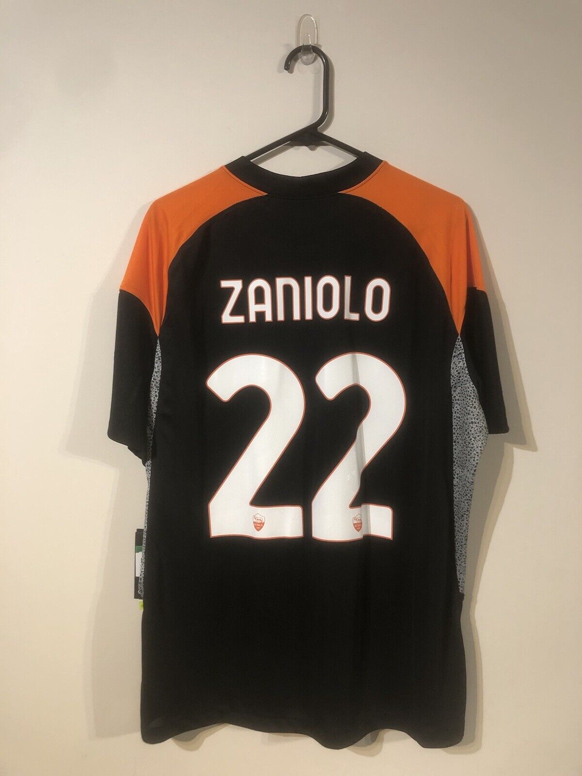 Zaniolo #22 AS Roma 3rd 2020/21 X-Large Football Shirt Nike BNWT