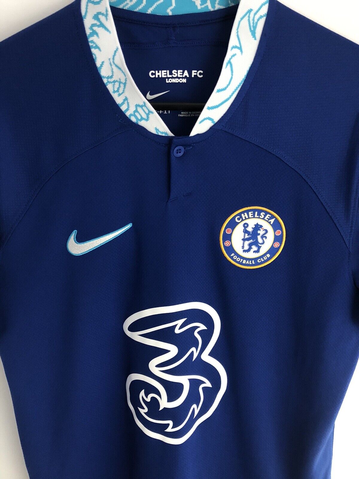 T Silva 6 Chelsea 2022 23 Small Home Shirt Nike Excellent Condition Dm1839-496