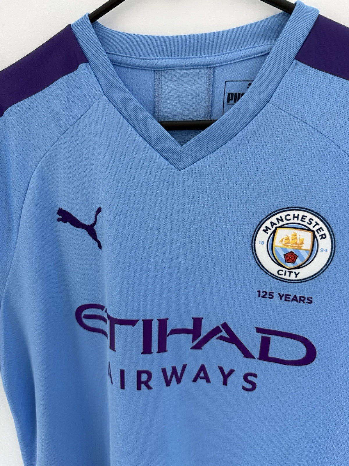 Manchester City Foden #47 2019/20 Large Home Shirt Excellent Condition 755586-01
