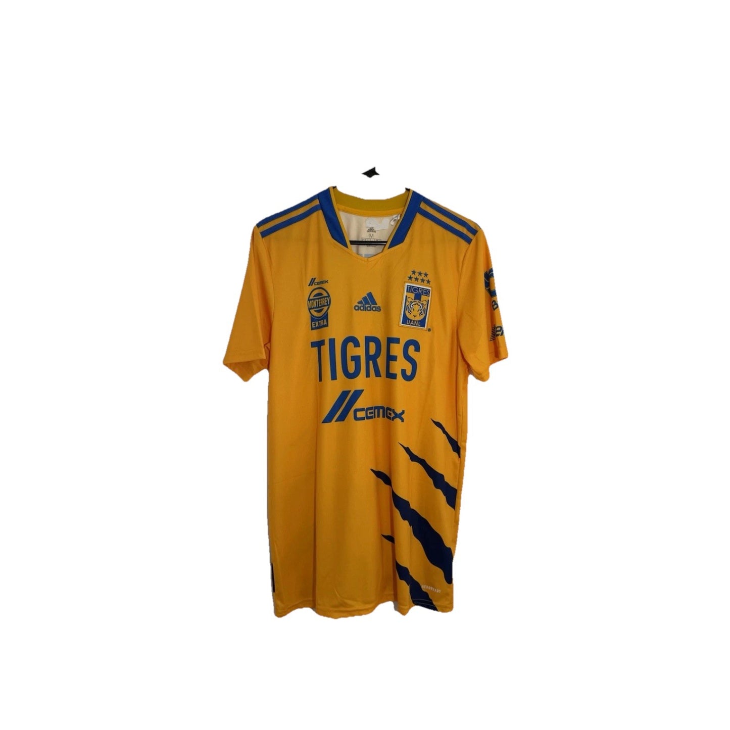 Tigres UANL 2021/22 Home Medium Shirt Adidas Excellent Condition GQ9275