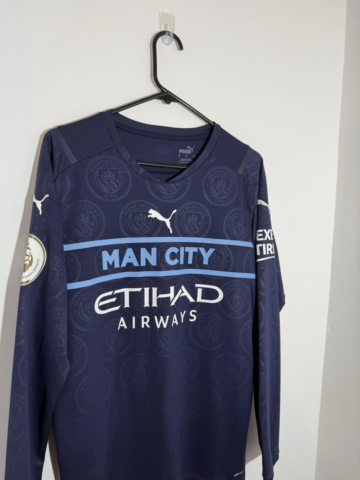 Manchester City Bernardo #20 2021/22 Medium 3rd Shirt Puma BNWT 759221-03