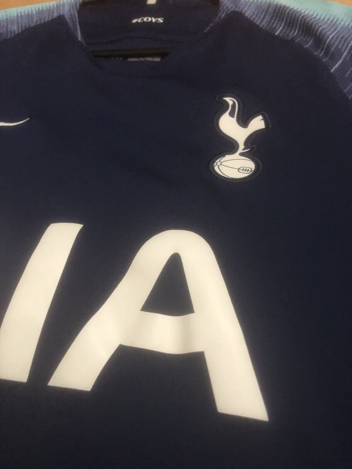Son 7 Tottenham Hotspur 2018 19 Medium Away Nike Excellent Condition 919004 430
